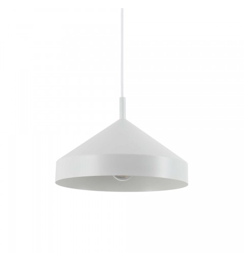 Ideal Lux YURTA SP1 D30 BIANCO Mod. 285153 Lampada A Sospensione 1 Luce