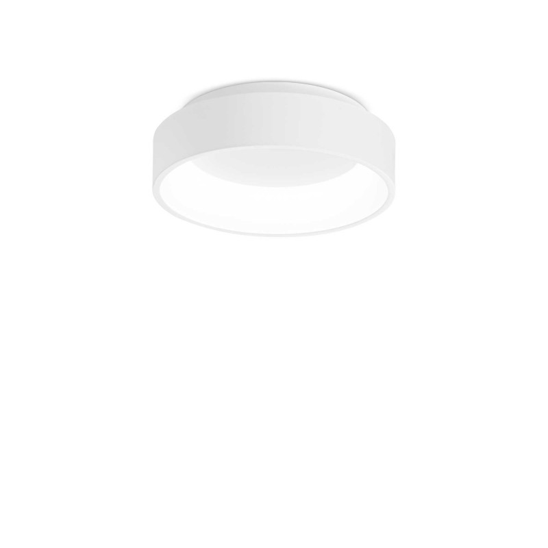 Ideal Lux ZIGGY PL D030 BIANCO Mod. 293776 Lampada Da Soffitto 1 Luce