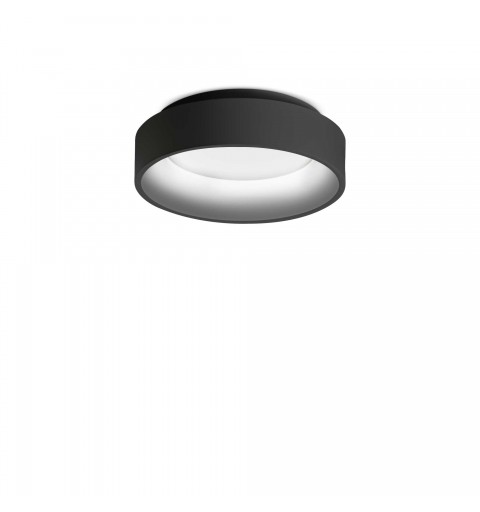 Ideal Lux ZIGGY PL D030 NERO Mod. 293769 Lampada Da Soffitto 1 Luce