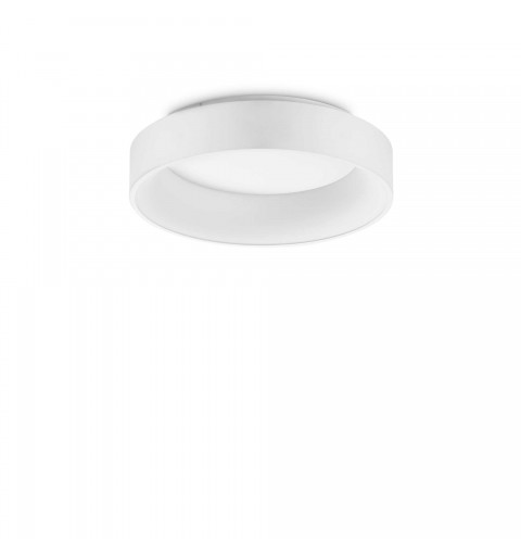 Ideal Lux ZIGGY PL D045 BIANCO Mod. 293783 Lampada Da Soffitto 1 Luce