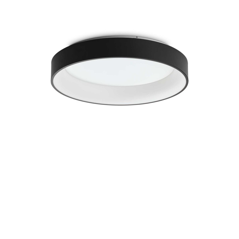Ideal Lux ZIGGY PL D060 NERO Mod. 307213 Lampada Da Soffitto 1 Luce