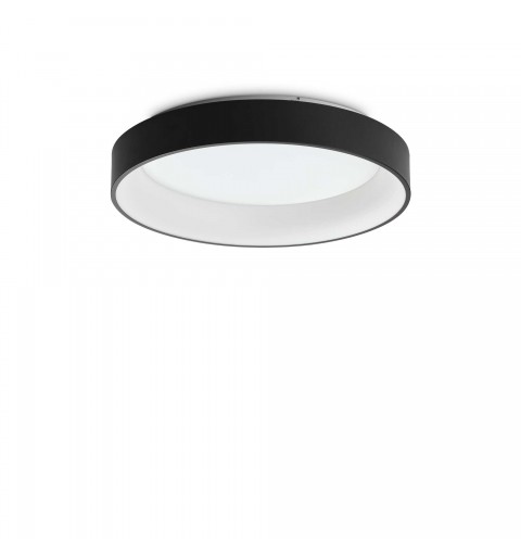 Ideal Lux ZIGGY PL D060 NERO Mod. 307213 Lampada Da Soffitto 1 Luce