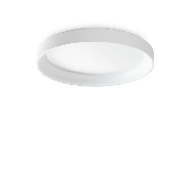 Ideal Lux ZIGGY PL D080 BIANCO Mod. 317908 Lampada Da Soffitto 1 Luce