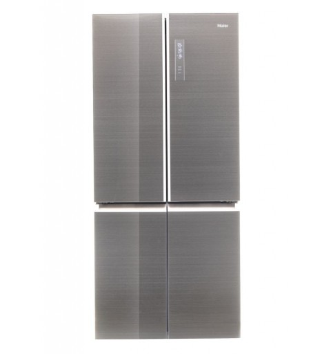 Haier Cube 83 Serie 7 HTF-508DGS7 side-by-side refrigerator Freestanding 537 L F Grey