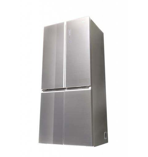 Haier Cube 83 Serie 7 HTF-508DGS7 frigo américain Pose libre 537 L F Gris