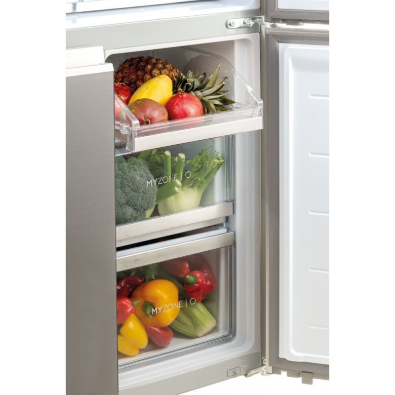 Haier Cube 83 Serie 7 HTF-508DGS7 frigo américain Pose libre 537 L F Gris