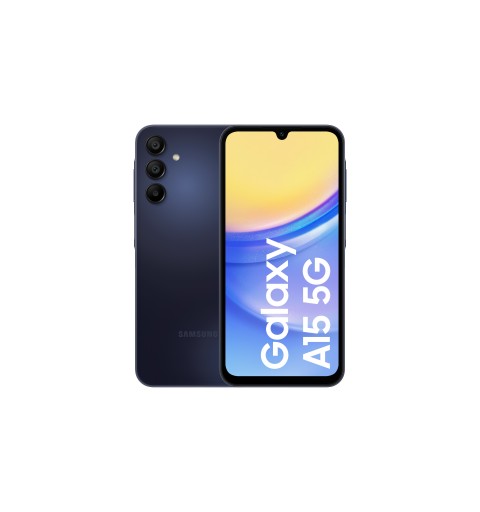 Samsung Galaxy SM-A156B 16,5 cm (6.5") Hybride Dual-SIM Android 14 5G USB Typ-C 4 GB 128 GB 5000 mAh Schwarz, Blau