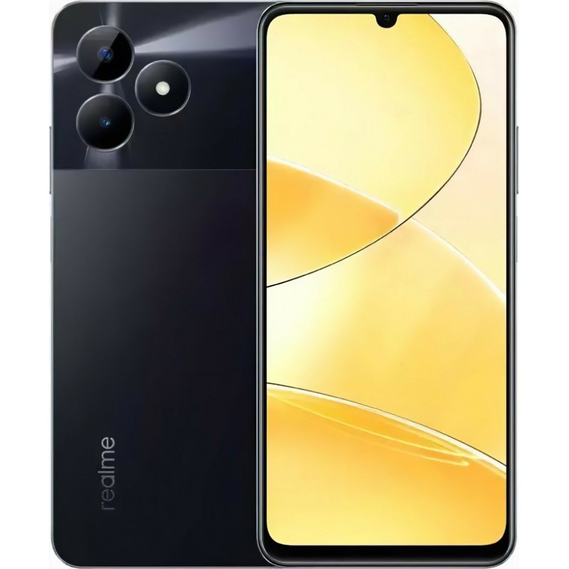 realme C51 17,1 cm (6.74") SIM doble Android 13 4G USB Tipo C 6 GB 256 GB 5000 mAh Negro, Carbono