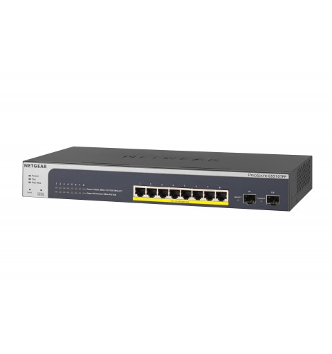 NETGEAR GS510TPP Gestito L2 L3 L4 Gigabit Ethernet (10 100 1000) Supporto Power over Ethernet (PoE) Nero