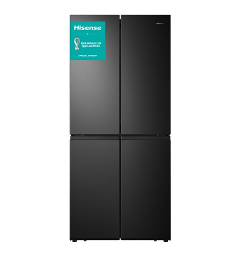 Hisense RQ563N4SF2 frigo américain Pose libre 454 L E Noir