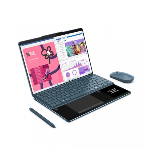Lenovo Yoga Book 9 13IMU9 Hybrid (2-in-1) 5,08 cm (2") Touchscreen 2.8K Intel Core Ultra 7 155U 32 GB LPDDR5x-SDRAM 1 TB SSD