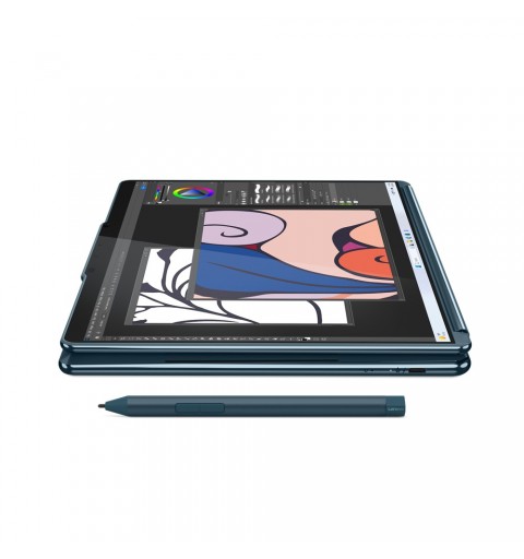 Lenovo Yoga Book 9 13IMU9 Hybrid (2-in-1) 5,08 cm (2") Touchscreen 2.8K Intel Core Ultra 7 155U 32 GB LPDDR5x-SDRAM 1 TB SSD