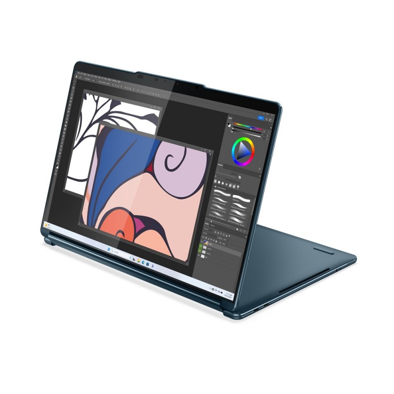 Lenovo Yoga Book 9 13IMU9 Híbrido (2-en-1) 5,08 cm (2") Pantalla táctil 2.8K Intel Core Ultra 7 155U 32 GB LPDDR5x-SDRAM 1 TB