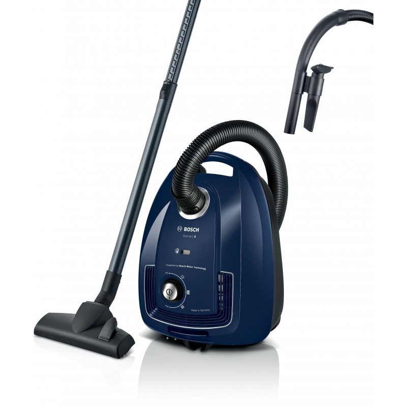 Bosch Serie 4 BGL38BU1 aspirapolvere a traino Aspiratore a cilindro Secco 600 W Sacchetto per la polvere