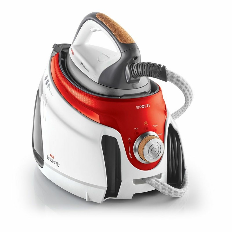 Polti La Vaporella XM84C 2350 W 1,5 l Aluminium-Sockelplatte Grau, Rot, Weiß