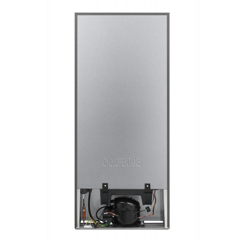 Hisense RR220D4BDE frigo combine Pose libre 165 L E Argent