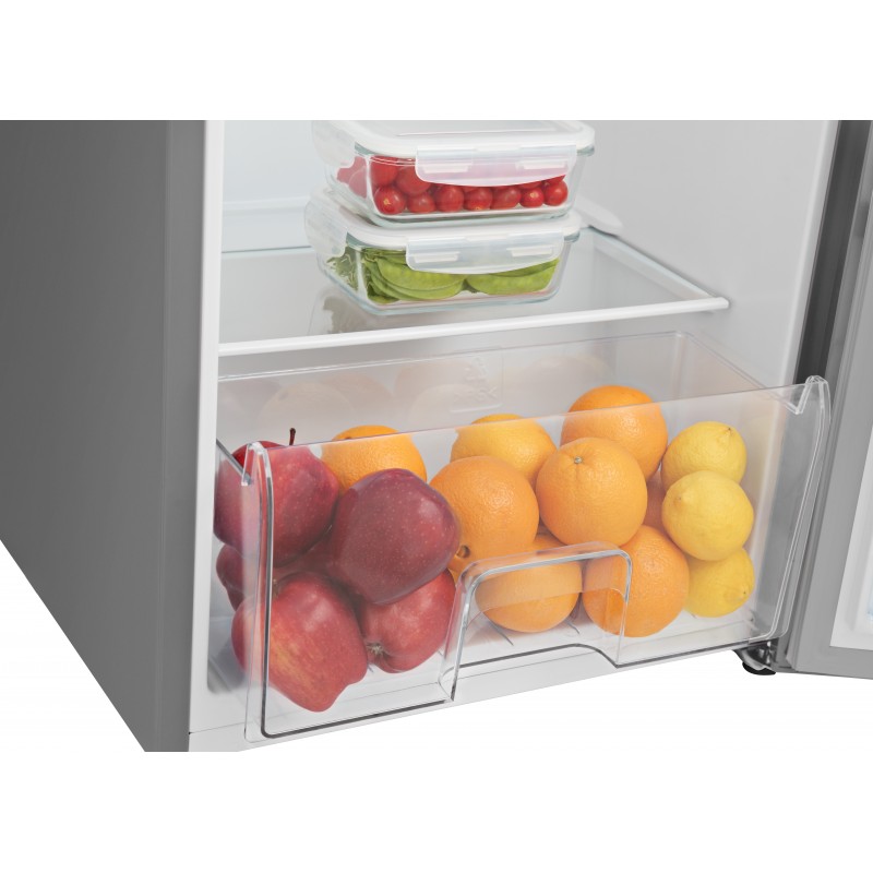 Hisense RR220D4BDE frigo combine Pose libre 165 L E Argent