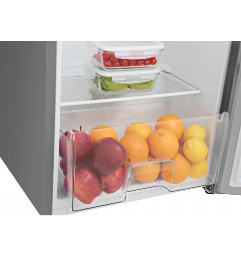 Hisense RR220D4BDE frigo combine Pose libre 165 L E Argent