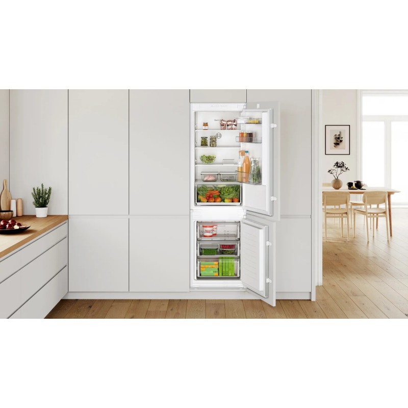 Bosch KIN865SE0 réfrigérateur-congélateur Pose libre 184 L E Blanc