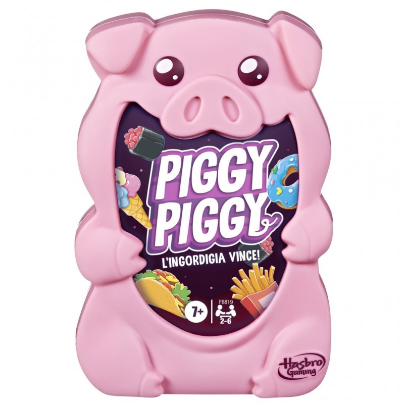 Hasbro Gaming Piggy Piggy Juego De Cartas Familia