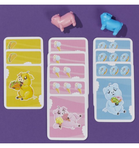 Hasbro Gaming Piggy Piggy, gioco di carte divertente per famiglie, da 2 a 6 giocatori, dai 7 anni in su