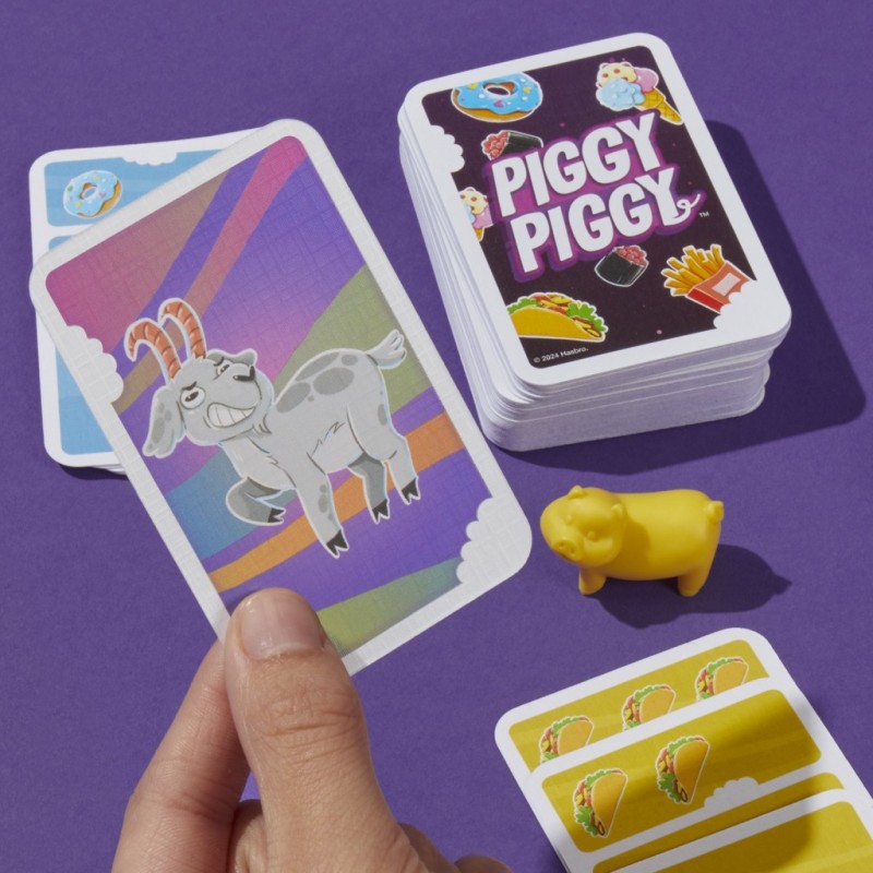 Hasbro Gaming Piggy Piggy Juego De Cartas Familia