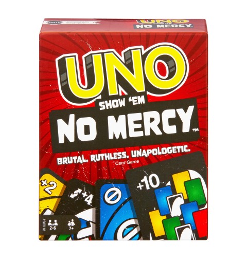 Games HWV18 gioco da tavolo UNO Show 'em No Mercy Carta da gioco Sostituzione