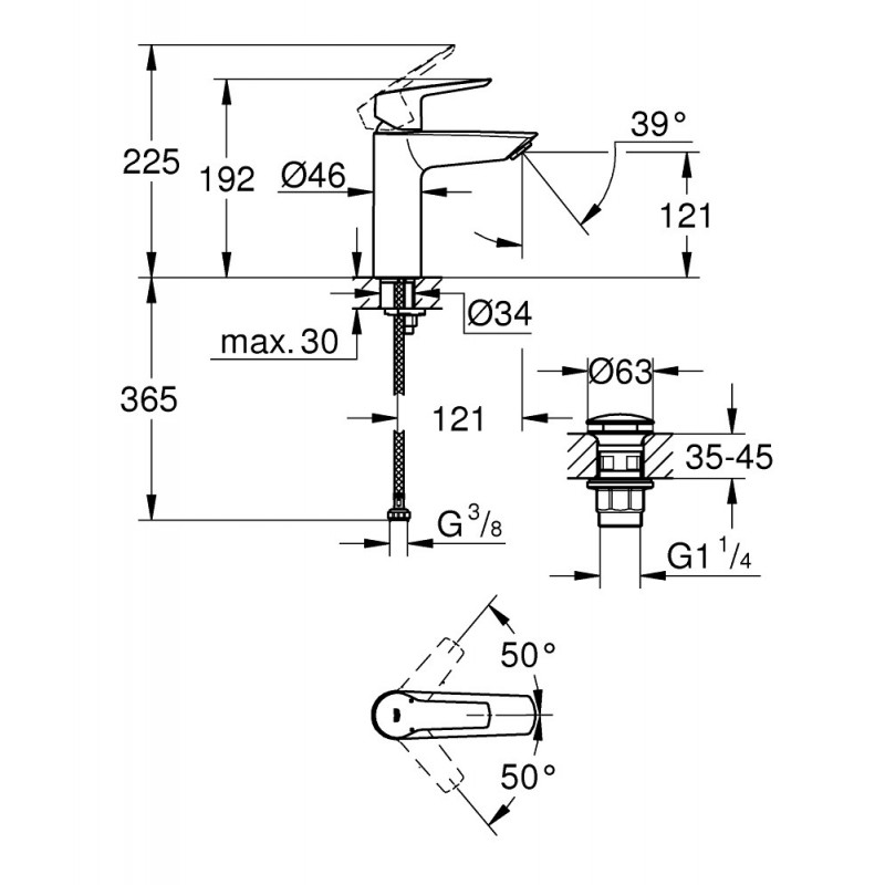 GROHE Start Nero