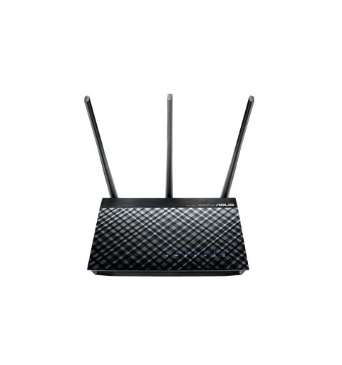 ASUS DSL-AC750 wireless router Gigabit Ethernet Dual-band (2.4 GHz 5 GHz) Black