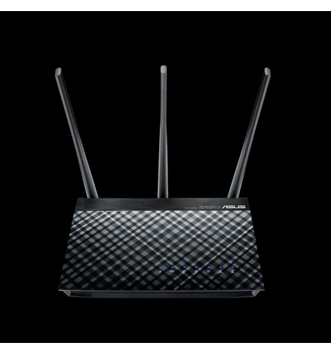 ASUS DSL-AC750 router wireless Gigabit Ethernet Dual-band (2.4 GHz 5 GHz) Nero