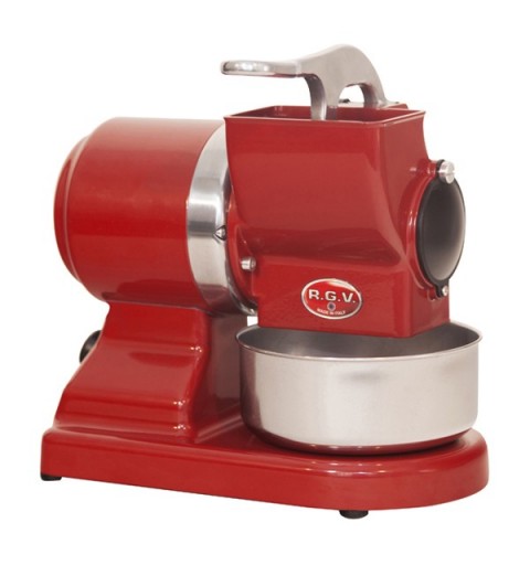 RGV Robusta cortador de verduras en espiral o rallador eléctrico Aluminio Rojo, Acero inoxidable