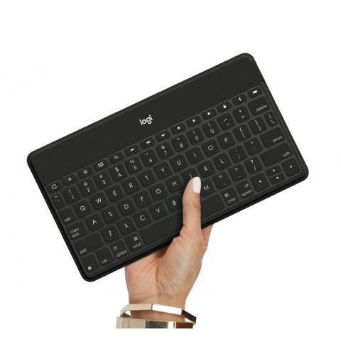 Logitech Keys-To-Go Nero Bluetooth QWERTY Italiano