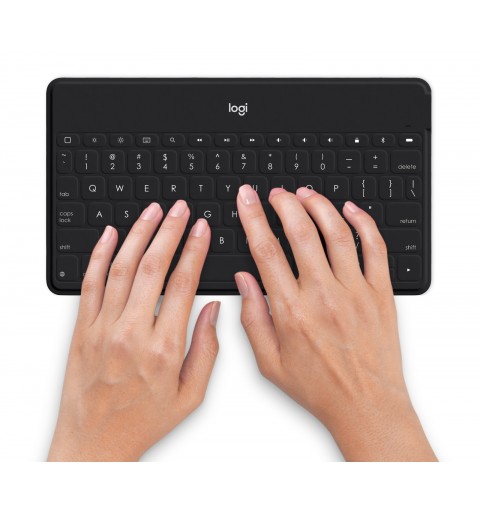 Logitech Keys-To-Go Nero Bluetooth QWERTY Italiano