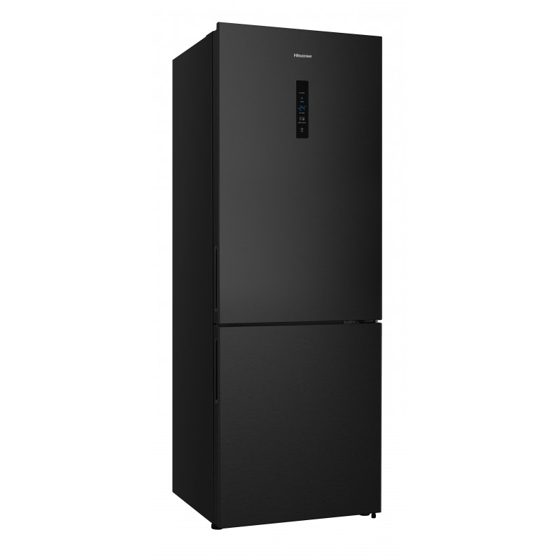 Hisense RB645N4BFE réfrigérateur-congélateur Pose libre 495 L E Noir