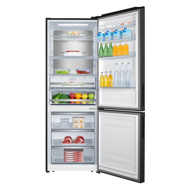 Hisense RB645N4BFE fridge-freezer Freestanding 495 L E Black