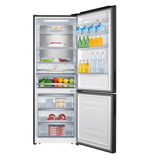 Hisense RB645N4BFE frigorifero con congelatore Libera installazione 495 L E Nero