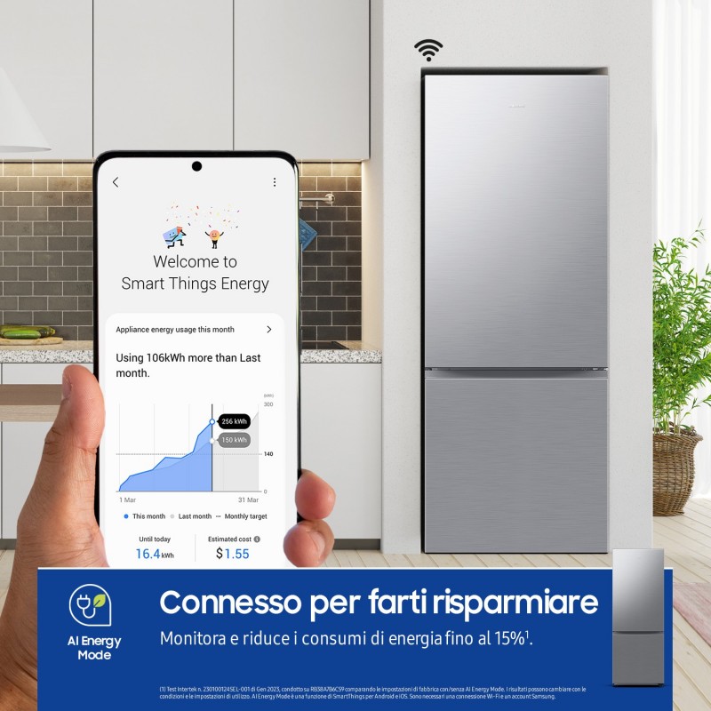 Samsung RB53DG706CS9 Independiente 538 L C Metálico, Acero inoxidable