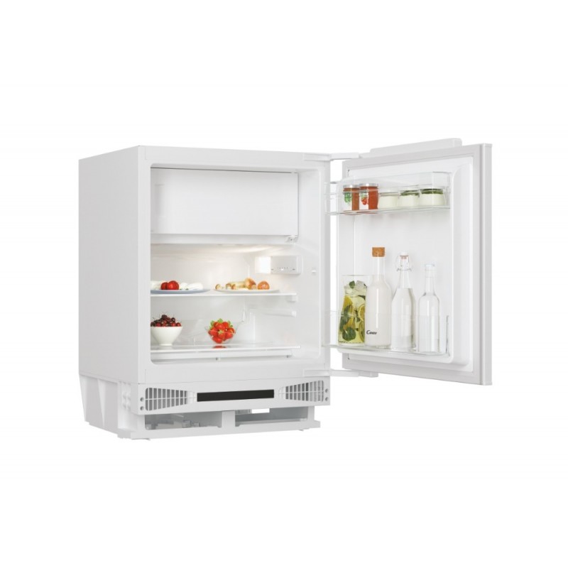 Candy CM4SE68W frigo combine Intégré 111 L E Blanc