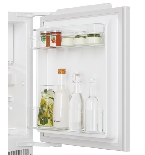 Candy CM4SE68W frigo combine Intégré 111 L E Blanc