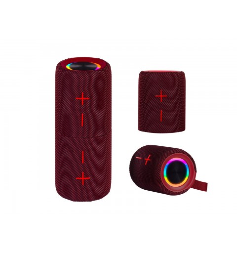 Trevi XR JUMP ALTOPARLANTE 2×10W WIRELESS MICRO SD AUX-IN IPX5 XR 8A44 DOUBLE ROSSO