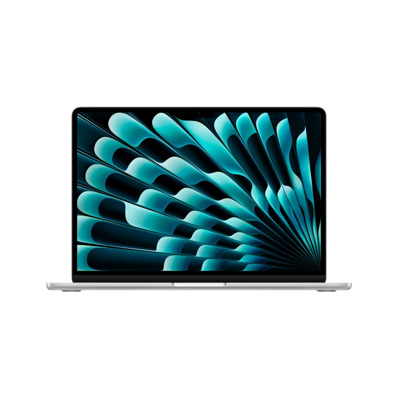 Apple MacBook Air Portátil 34,5 cm (13.6") Apple M M3 8 GB 256 GB SSD Wi-Fi 6E (802.11ax) macOS Sonoma Plata