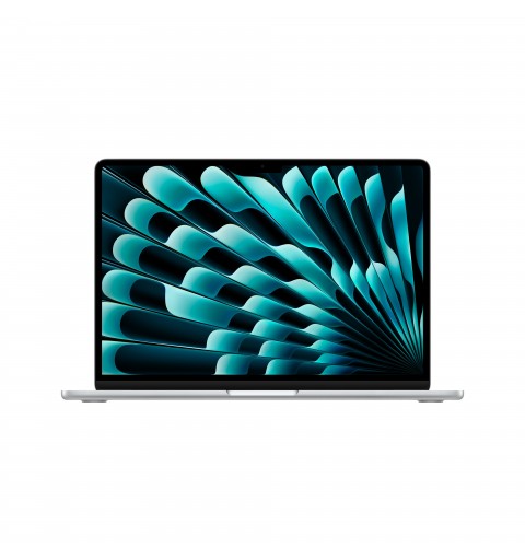 Apple MacBook Air Portátil 34,5 cm (13.6") Apple M M3 8 GB 256 GB SSD Wi-Fi 6E (802.11ax) macOS Sonoma Plata