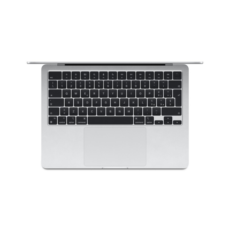 Apple MacBook Air Laptop 34,5 cm (13.6") Apple M M3 8 GB 256 GB SSD Wi-Fi 6E (802.11ax) macOS Sonoma Silber