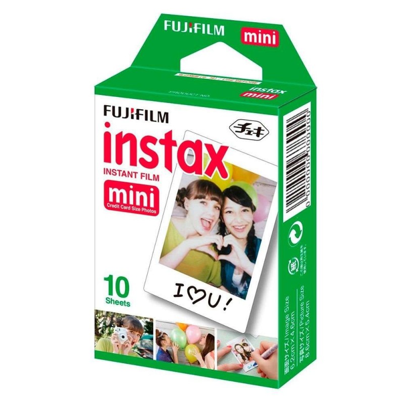 Fujifilm Instax Mini pellicule polaroid 10 pièce(s) 54 x 86 mm