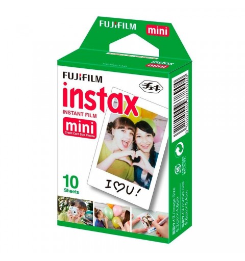 Fujifilm Instax Mini película instantáneas 10 pieza(s) 54 x 86 mm