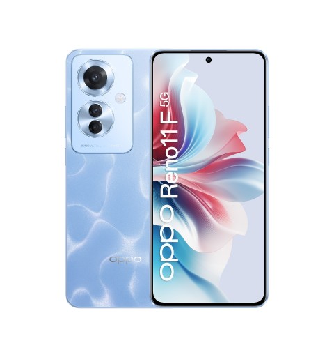 OPPO Reno 11 F 17 cm (6.7") SIM doble Android 14 5G USB Tipo C 8 GB 256 GB 5000 mAh Azul