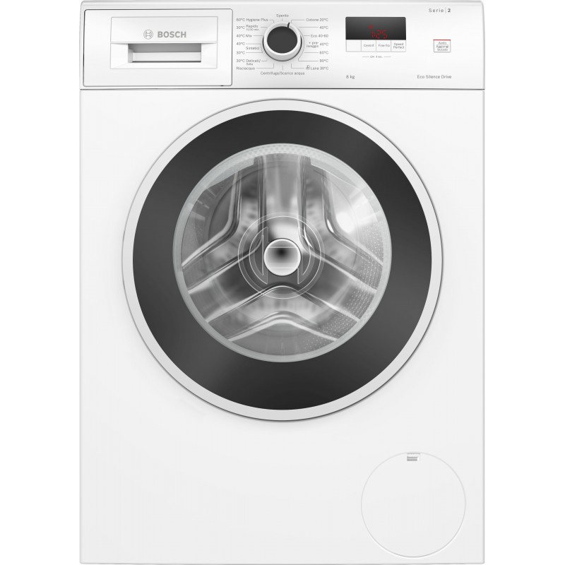 Bosch Serie 2 WGE03200IT lavatrice Caricamento frontale 8 kg 1400 Giri min Bianco
