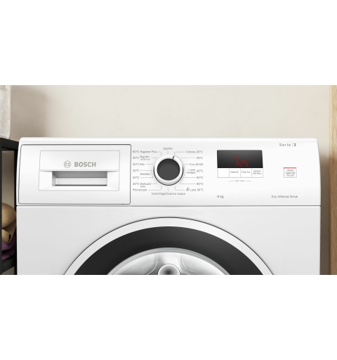 Bosch Serie 2 WGE03200IT lavatrice Caricamento frontale 8 kg 1400 Giri min Bianco