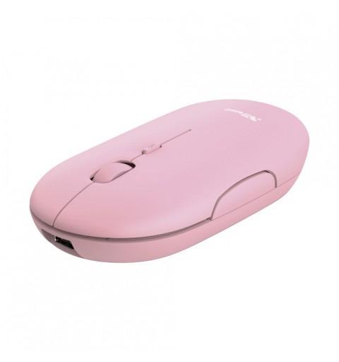 Trust Puck mouse Ambidestro RF senza fili + Bluetooth Ottico 1600 DPI