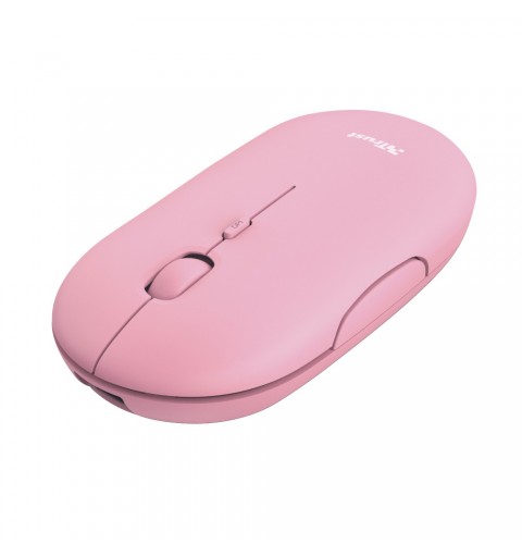 Trust Puck mouse Ambidestro RF senza fili + Bluetooth Ottico 1600 DPI